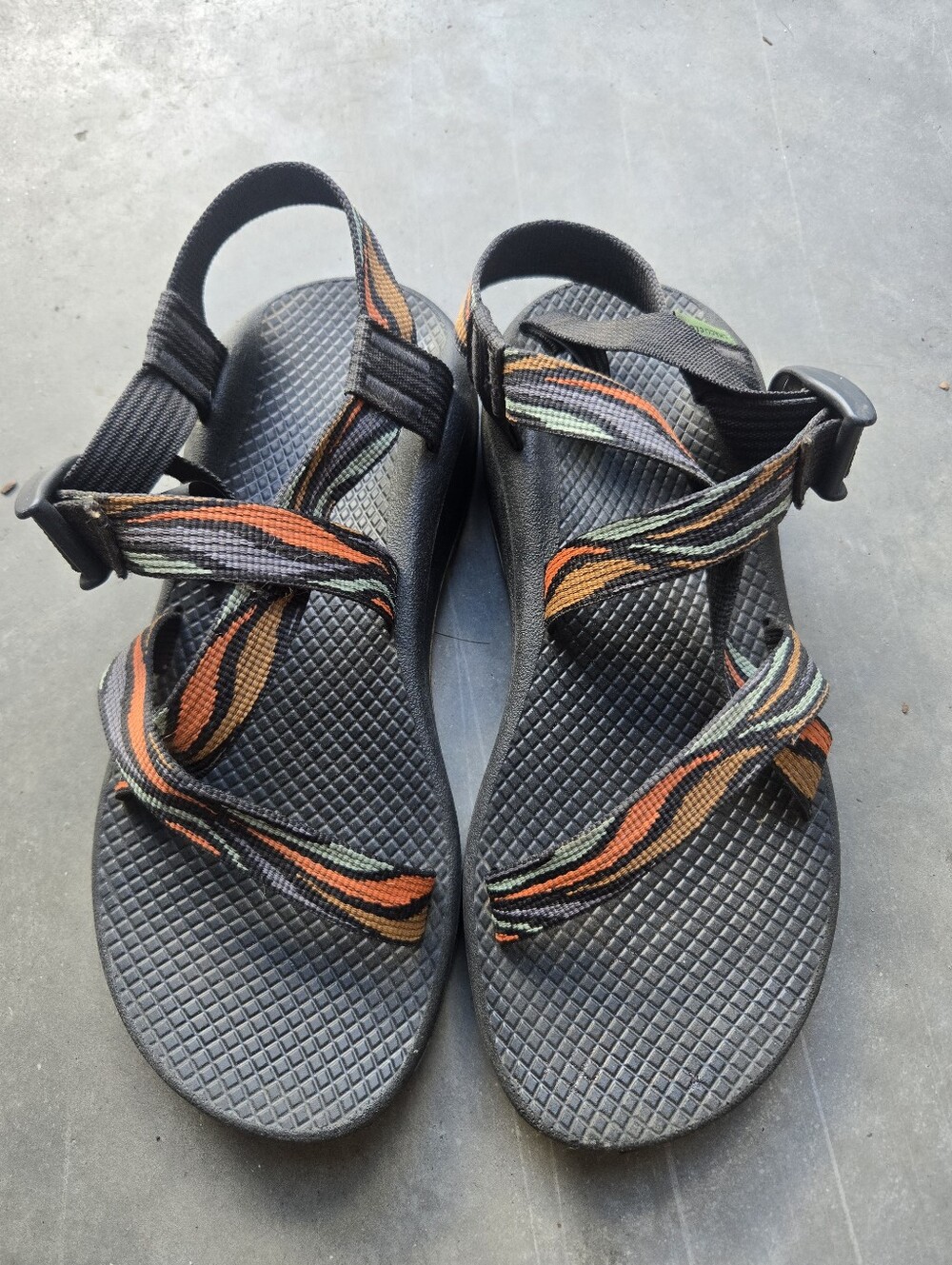 Chaco Women's Black and Tan Outdoor Sandals